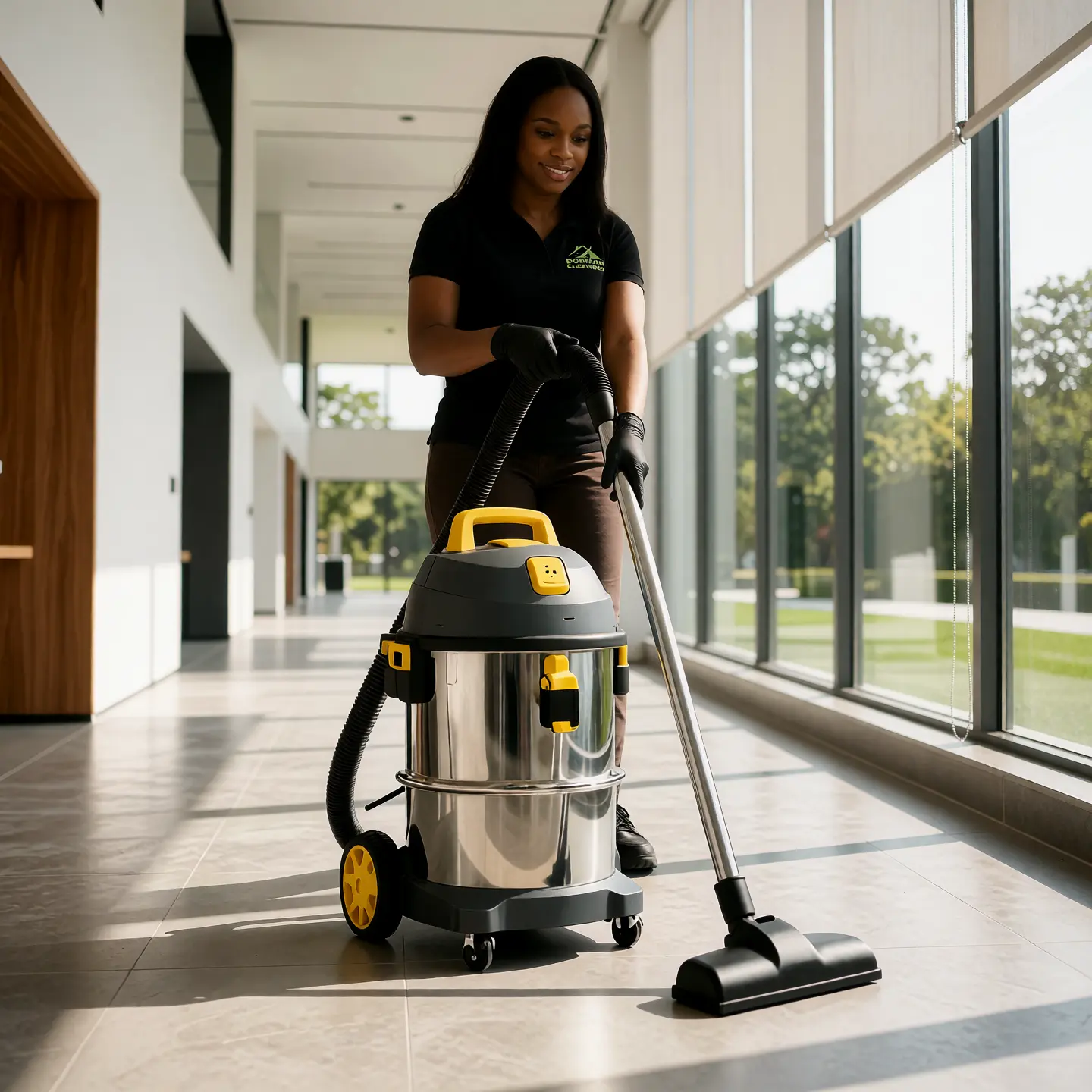 Mopping floor with a flat-mop