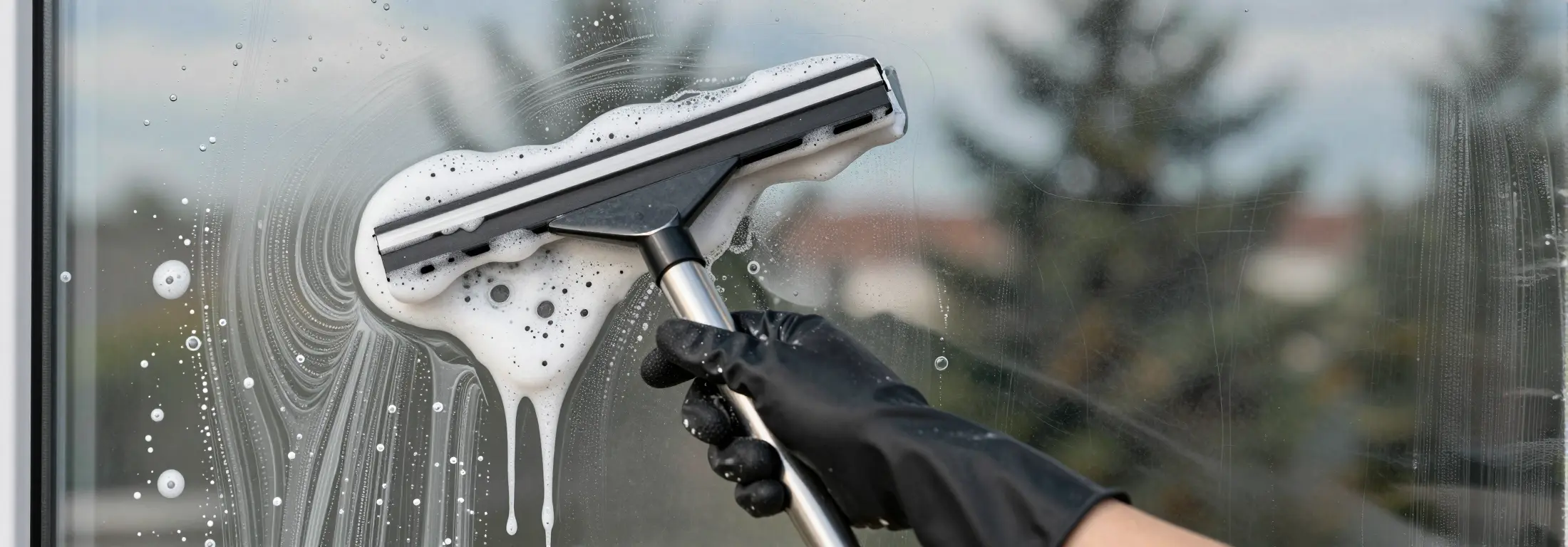 Dorman Cleaners streak-free window and glass cleaning in London